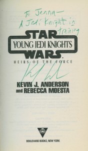 Young Jedi Knights signed